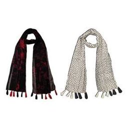 Women Floral Cotton Scarf -image-47