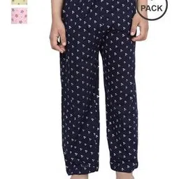 Boys Pack of 3 Floral Print Regular Fit Pyjamas-image-89