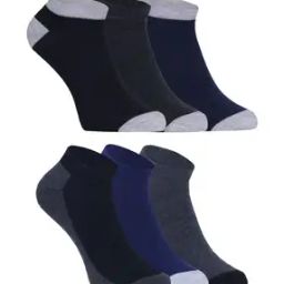 Men Pack of 6 Knitted Socks-image-86