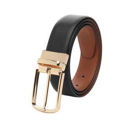 Textured Reversible Belt with Buckle Closure-image-56