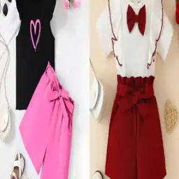 Girls Graphic Round Neck Tops-image-1