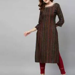 Printed Straight Kurta-image-7