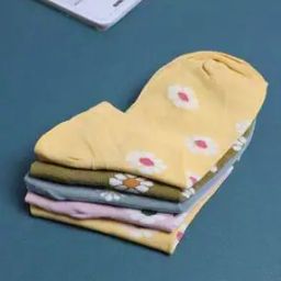 Pack Of 5 Women Everyday Socks-image-37