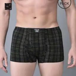 Pack of 2 Men Soft Combed Cotton Printed Trunks-picture-11