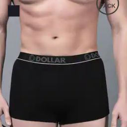 Pack of 2 Men Shuffle Intellisoft Cotton Modal Solid Trunks-image-60