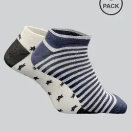 Pack of 2 Women Graphic Print Socks-image-37