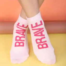 Women Pack of 5 Typographic Pattern Socks-image-49
