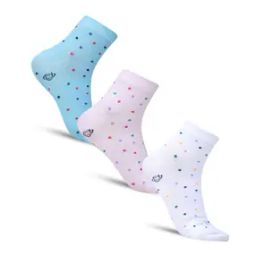 Women Pack of 3 Polka-Dot Pattern Socks-picture-12