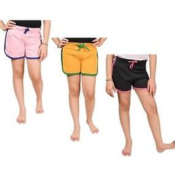 pixie n prince Girls High Rise Regular Fit Shorts -picture-26