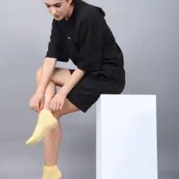 Women Pack of 3 Knitted Socks-image-98