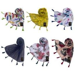 Pack of 6 Women Printed Scarves-image-52