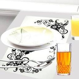 Set of 6 Floral Print Placemats-6