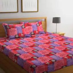 Cotton Printed Flat Printed Bedsheet-image-24