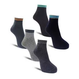 dollar Pack of 5 Ankle-Length Socks-picture-15