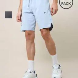 Men Pack of 2 Slim Fit Shorts-36