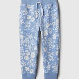 Floral Print Drawstring Waist Joggers-picture-2