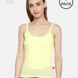 kex Women Cotton Pack of 2 Camisole-picture-29