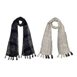 Pack of 2 Women Polka-Dot Scarves-image-53