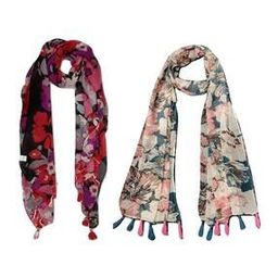Pack of 2 Women Floral Print Scarves-image-70
