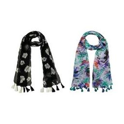 Pack of 2 Women Floral Print Scarves-image-35