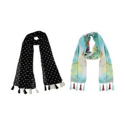 Pack of 2 Women Floral Print Scarves-image-34