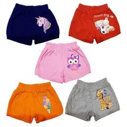 Pack of 2 Animal Print Shorts with Elasticated Waist-picture-11