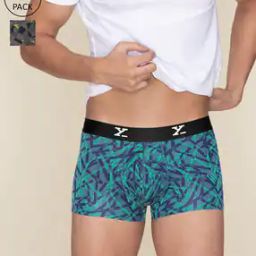 Pack of 2 Geometric Printed Trunks-picture-4