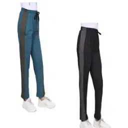  Girls Cotton High Rise Track Pants-image-65
