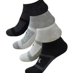 Unisex Pack of 4 Ankle-Length Socks-3