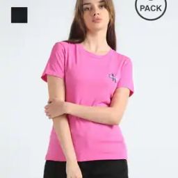 Pack of 2 Monologo Slim Fit T-Shirts-image-37
