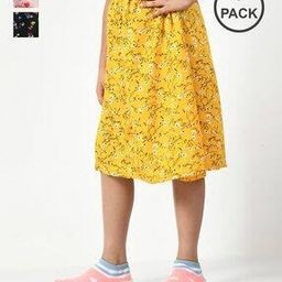 pixie n prince Girls Pack of 3 Printed Skirts-picture-18