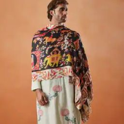 Men Printed Stole-image-73