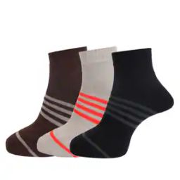 Pack of 3 Ankle-Length Socks-image-91