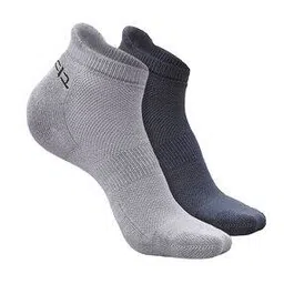 heelium Pack of 2 Textured Ankle-Length Socks-picture-20