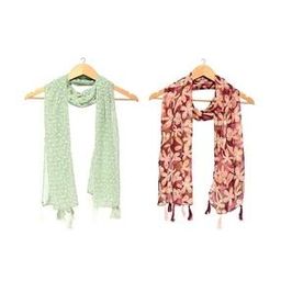 Pack of 2 Women Floral Print Scarves-image-33