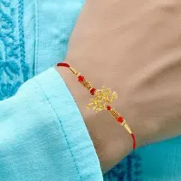 om jewells RK1000393 Hanuman Goddess Rakhi Bracelets-picture-7