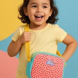 Girls Colourblock Sling Bag-image-80