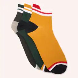 Men Pack of 3 Ankle-Length Socks-image-6