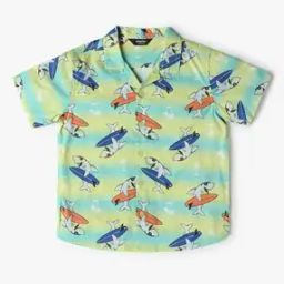 Boys Printed Regular Fit Shirt-image-45
