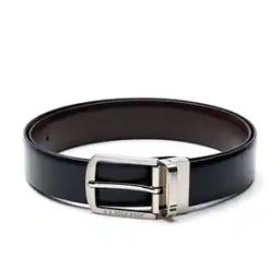 Men Leather Belt with Buckle Closure-image-40