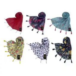 Women Pack of 6 Floral Stole-image-57