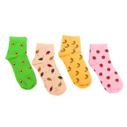 Women Pack of 4 Printed Ankle-Length Socks-image-57