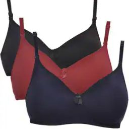 Women Pack of 3 Lightly-Padded Bra-image-1