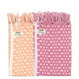 Cheked Cotton Twin Plus Bath Towel-image-76