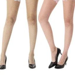 Women Pack of 2 Lace Stockings-image-30