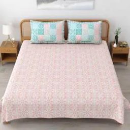 Jaipuri King Size Bedsheet-image-45