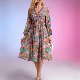 Women Flare Dress-image-37