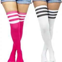 Women Stripes Stockings-image-47