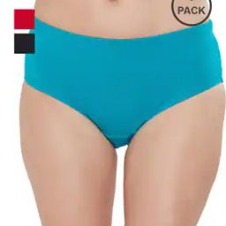 Pack of 3 Women Briefs with Elasticated Waist-image-38