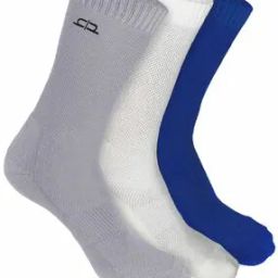 Pack of 3 Bamboo Men Crew Socks - Odour Free & Breathable-image-98
